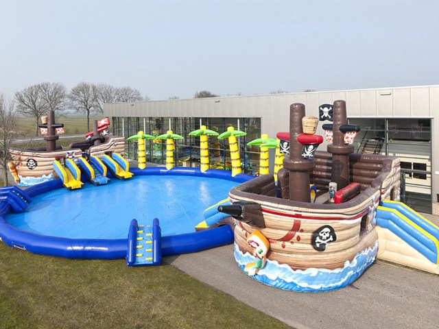 Pirate Ship Water Theme Park Equipment For Sale BY-AWP-018